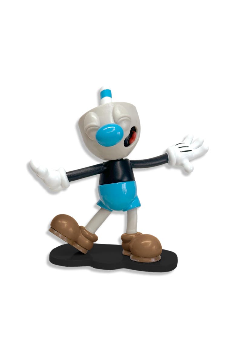 Cuphead Create-A-Figure 3-Inch Mini Figure | Mugman, Alternate, color, Blue