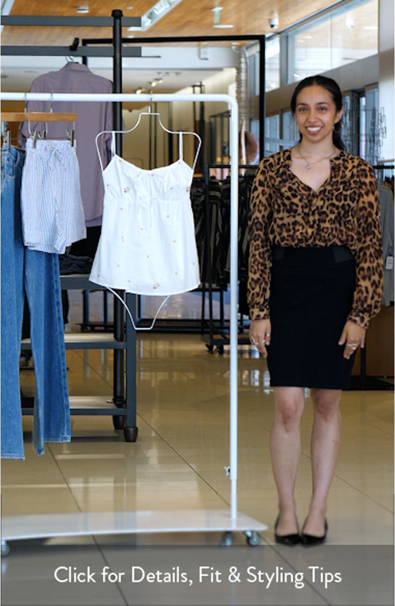 Esra Embroidered Camisole, sales video thumbnail