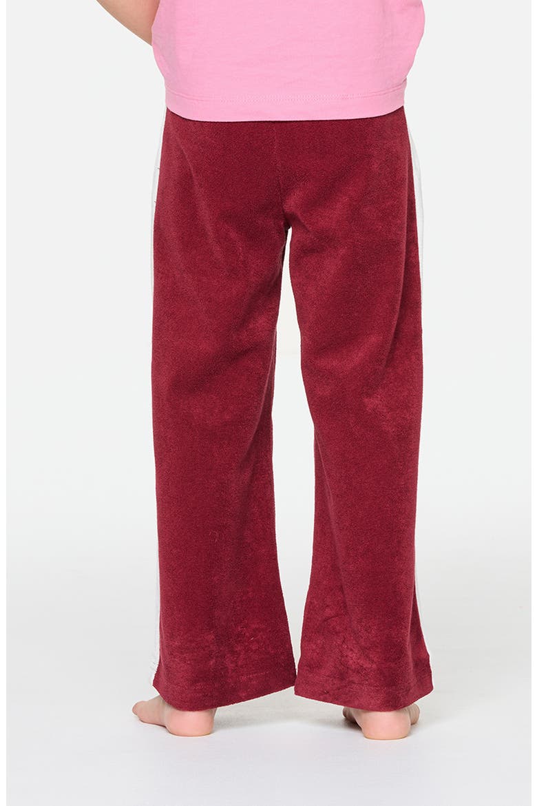 Kids' Road Trip Terry Cloth Pants, Alternate, color, PLUM