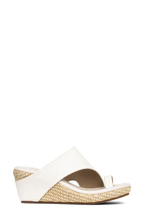DONALD PLINER DONALD PLINER GYER LEATHER WEDGE SANDAL 
