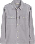 Madewell Garment Dyed Straight Hem Work Shirt