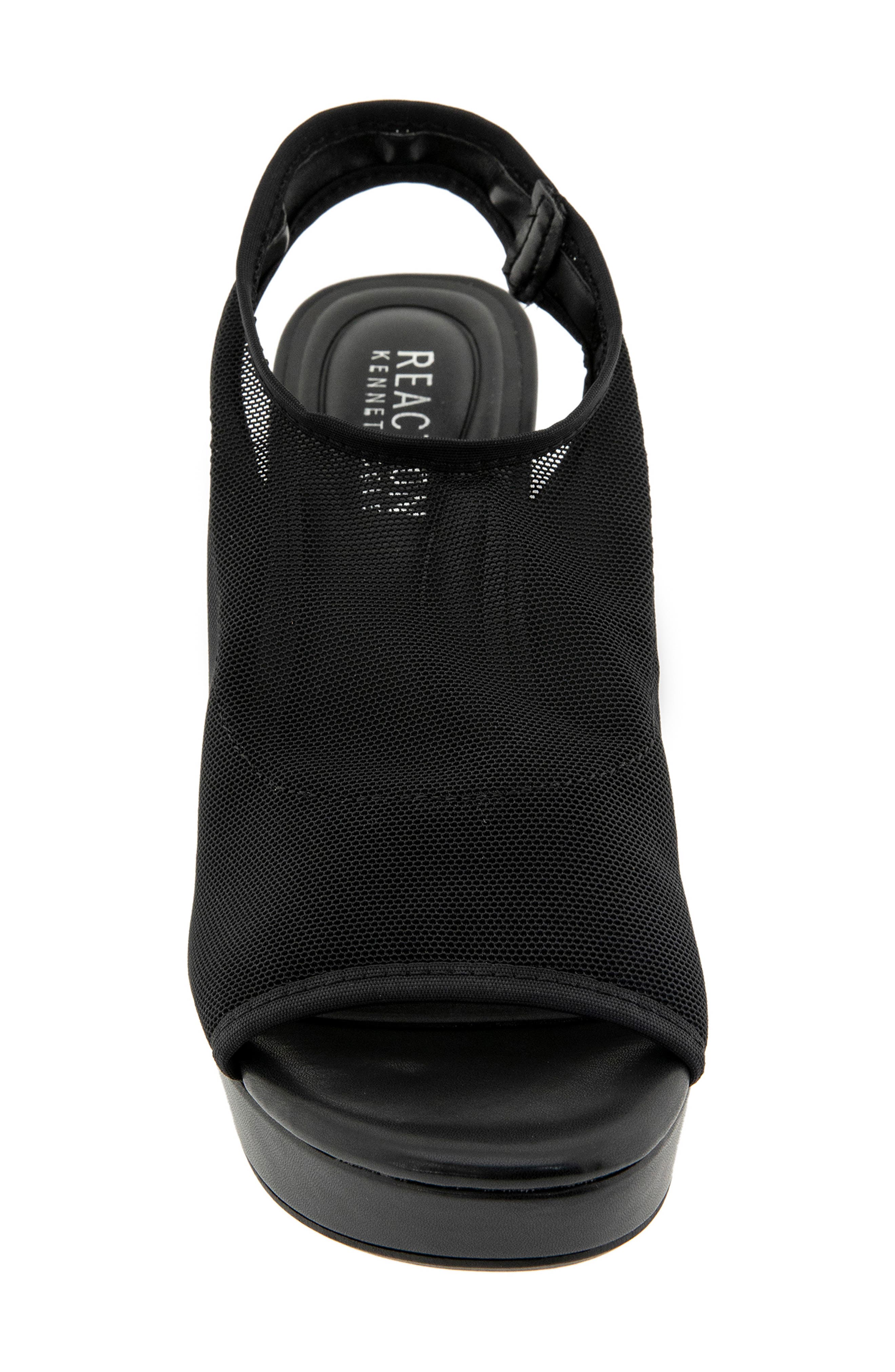 Reaction Kenneth Cole Ramsey Slingback Sandal, Alternate, color, Black Mesh
