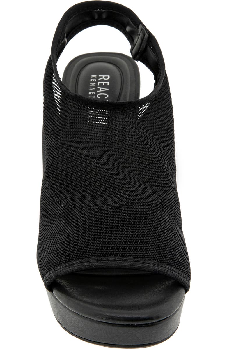 Reaction Kenneth Cole Ramsey Slingback Sandal, Alternate, color, Black Mesh