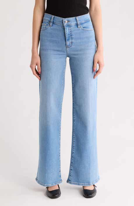 FRAME Le Slim Palazzo High Waist Wide Leg Jeans
