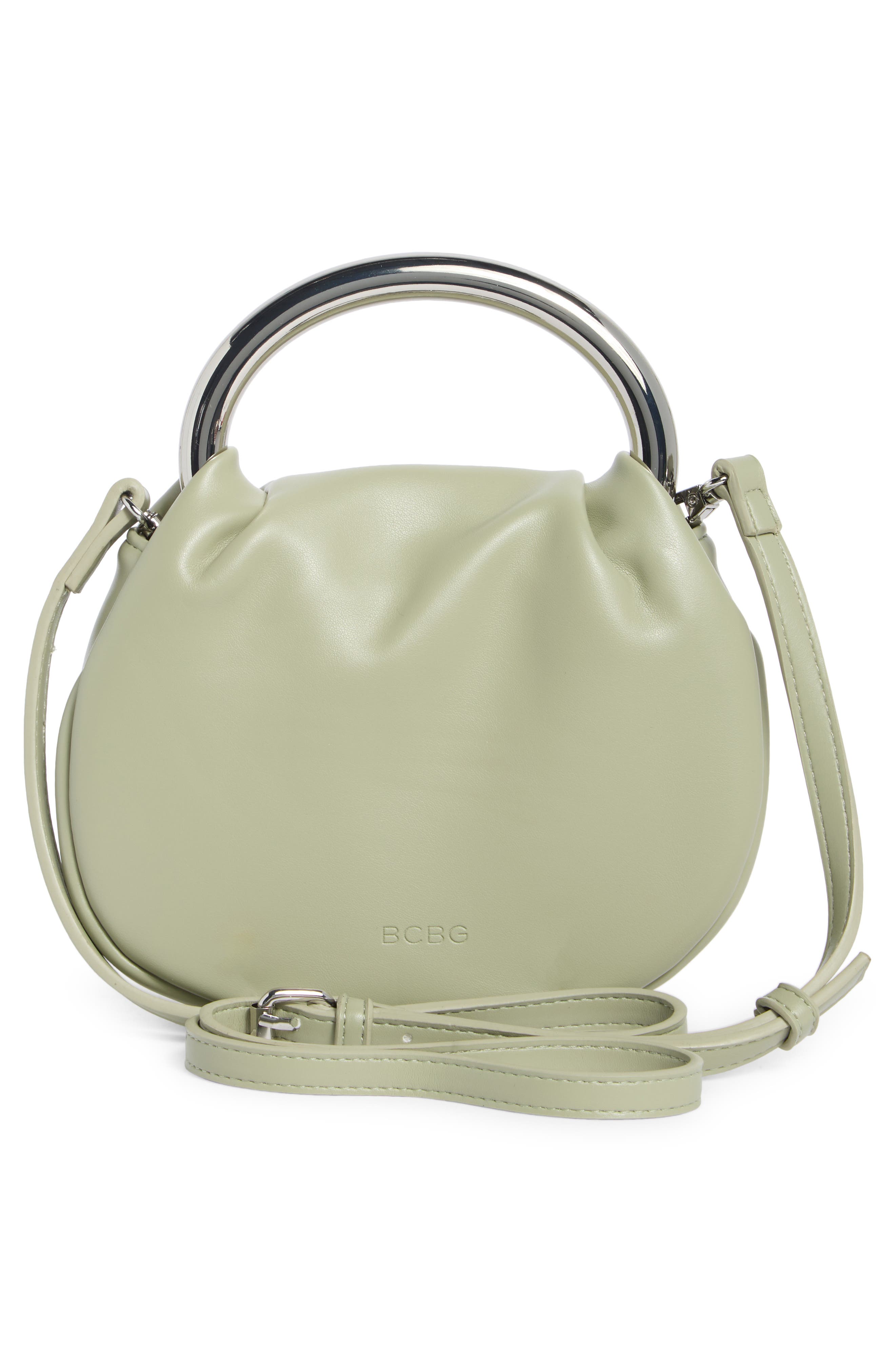 Statement Hardware Clutch, Alternate, color, SAGE