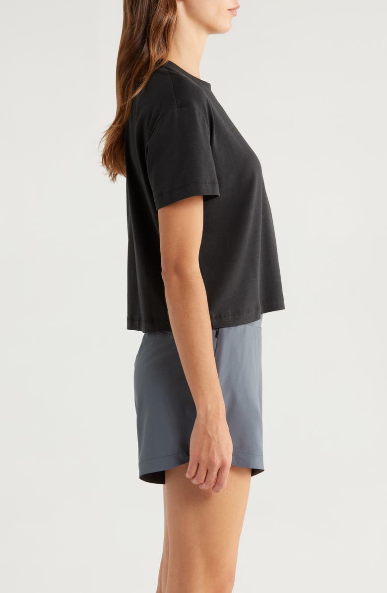 Free Fly Current Boxy T-Shirt, Alternate, color, Black