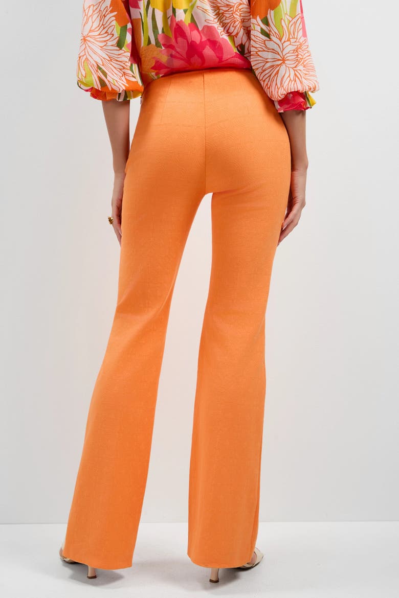 Jacoba Slim-Fit Bootcut Pants, Alternate, color, Aulenti Orange