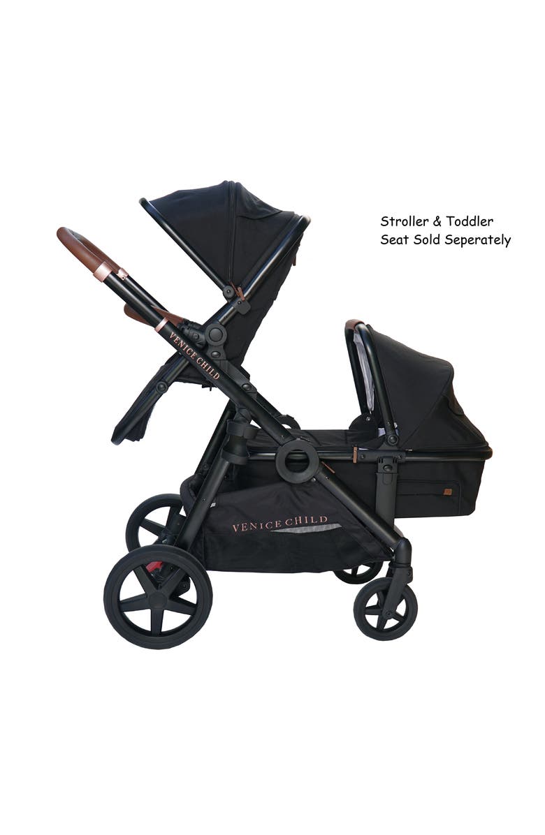 Venice Child Ventura Bassinet, Alternate, color, Midnight Black