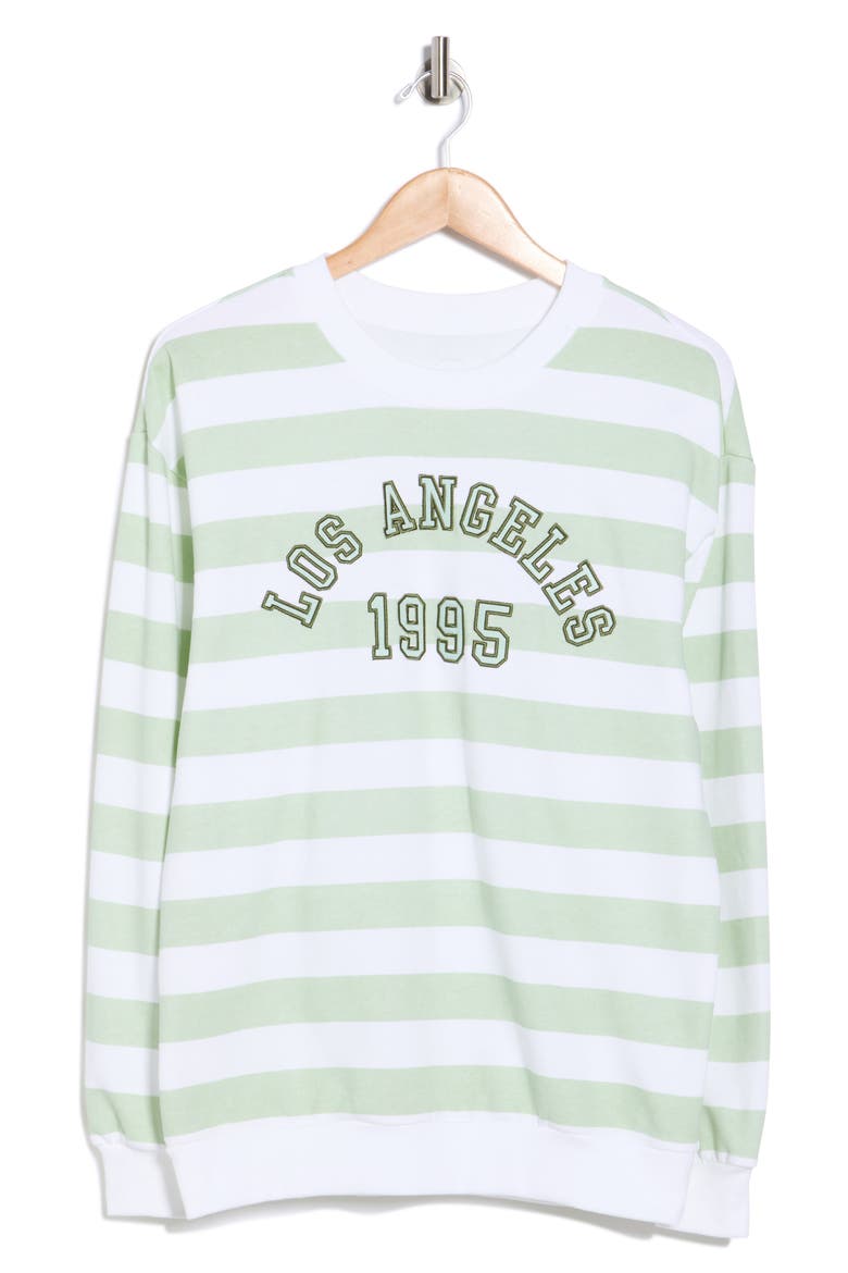 Los Angeles 1995 Sweatshirt, Alternate, color, SEACREST/ WHITE