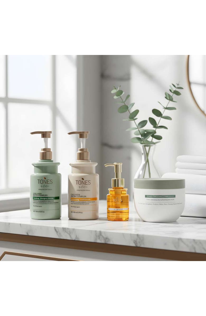 TONES by Cocoa Collagen Biotin Complex Boosting Hair Growth Kit, Alternate, color,