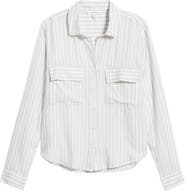 beachlunchlounge Fallon High-Low Button-Up Shirt