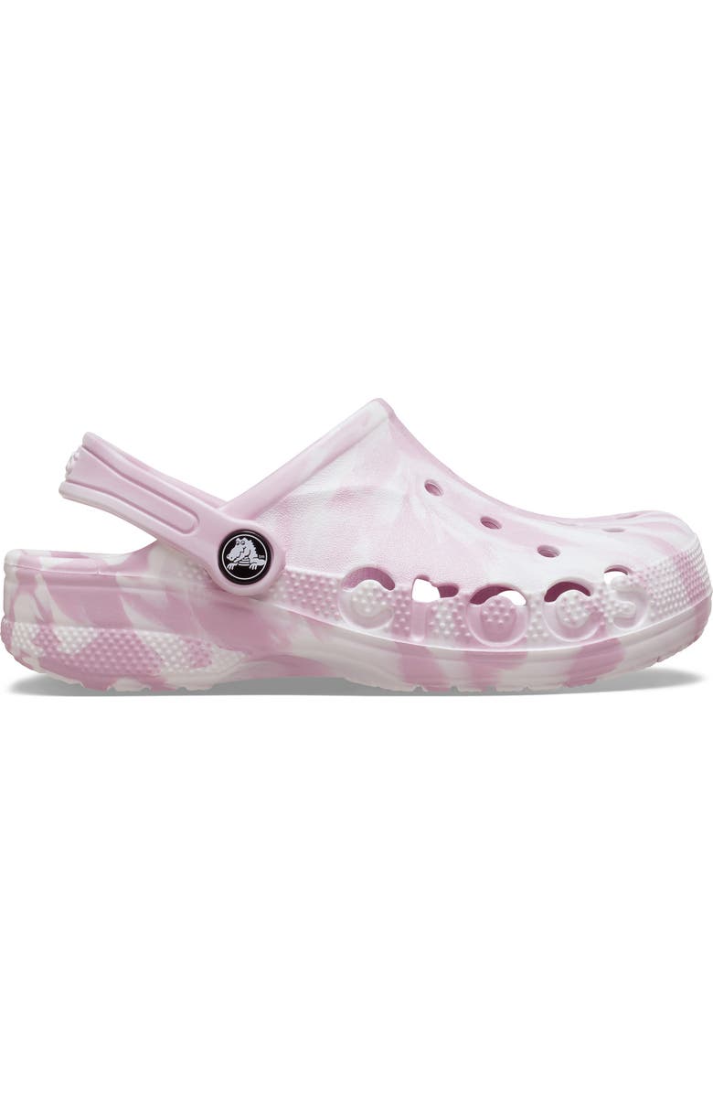CROCS Kids' Baya Marble Clog, Alternate, color, Ballerina Pink Multi