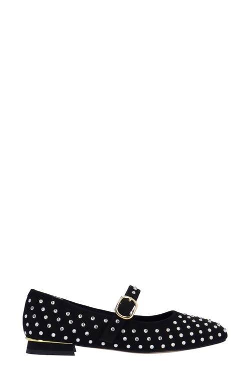 J. Reneé Faron Mary Jane Flat In Black