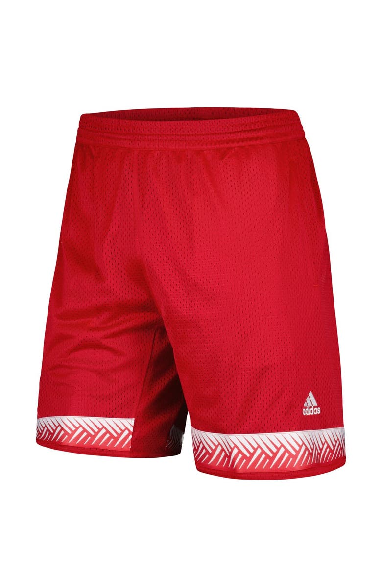 adidas Men's adidas Scarlet Nebraska Huskers Swingman Replica Basketball Shorts, Alternate, color, Red