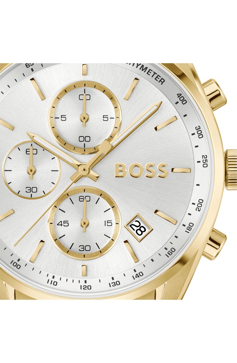 BOSS Grand Prix Chronograph Bracelet Watch, 40mm, Alternate, color, 