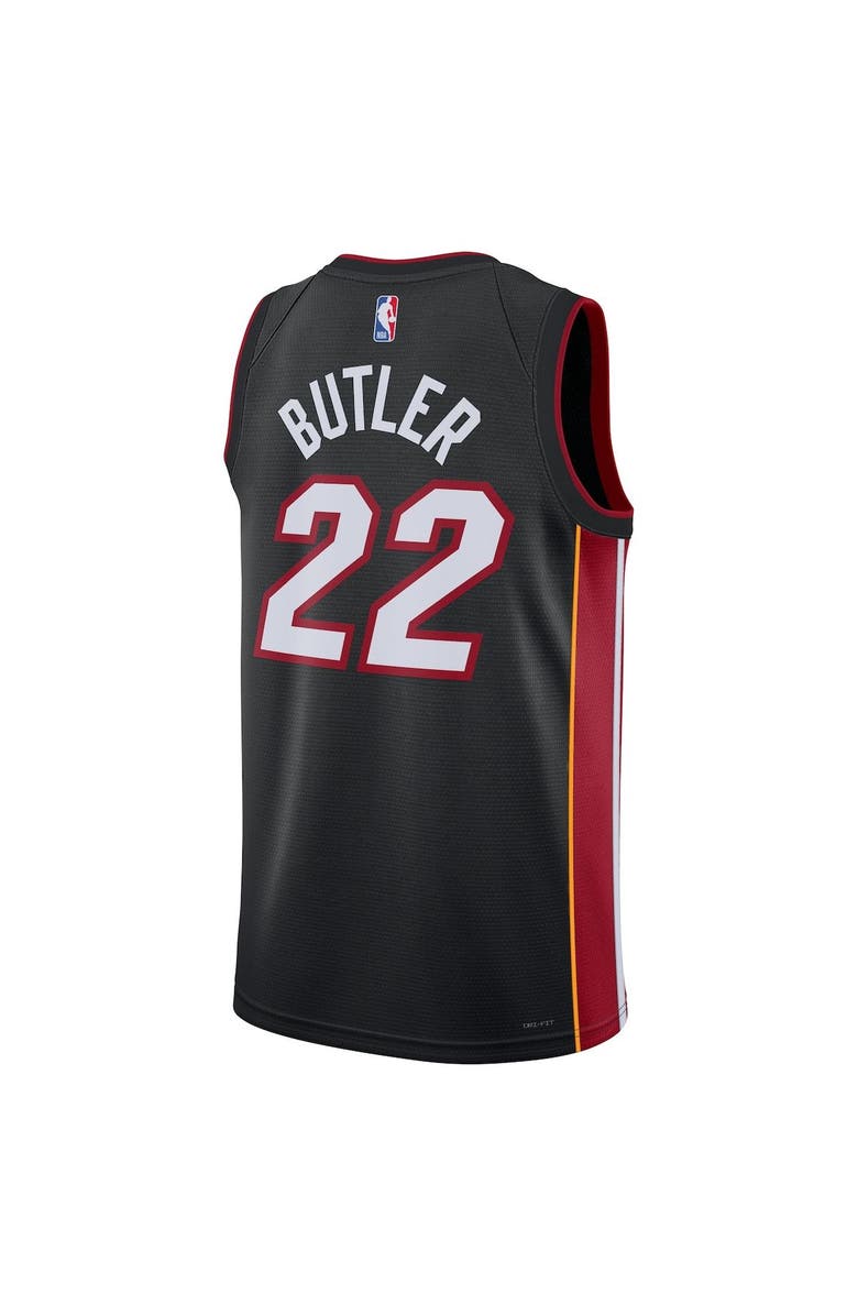 Nike Unisex Nike Jimmy Butler Black Miami Heat Swingman Jersey - Icon Edition, Alternate, color, 