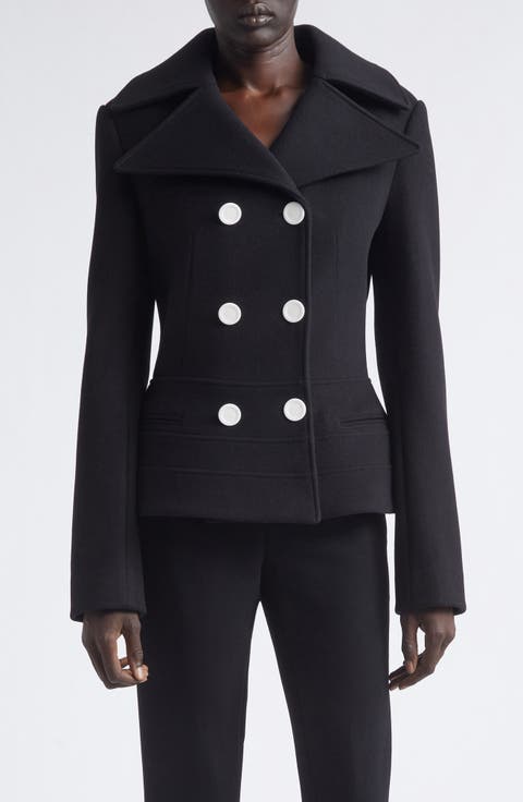 Romane Compact Melton Wool Jacket