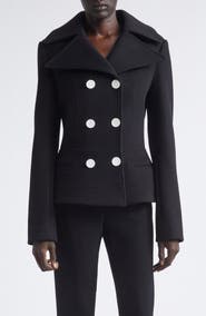 Proenza Schouler ROMANE JACKET IN COMPACT MELTO