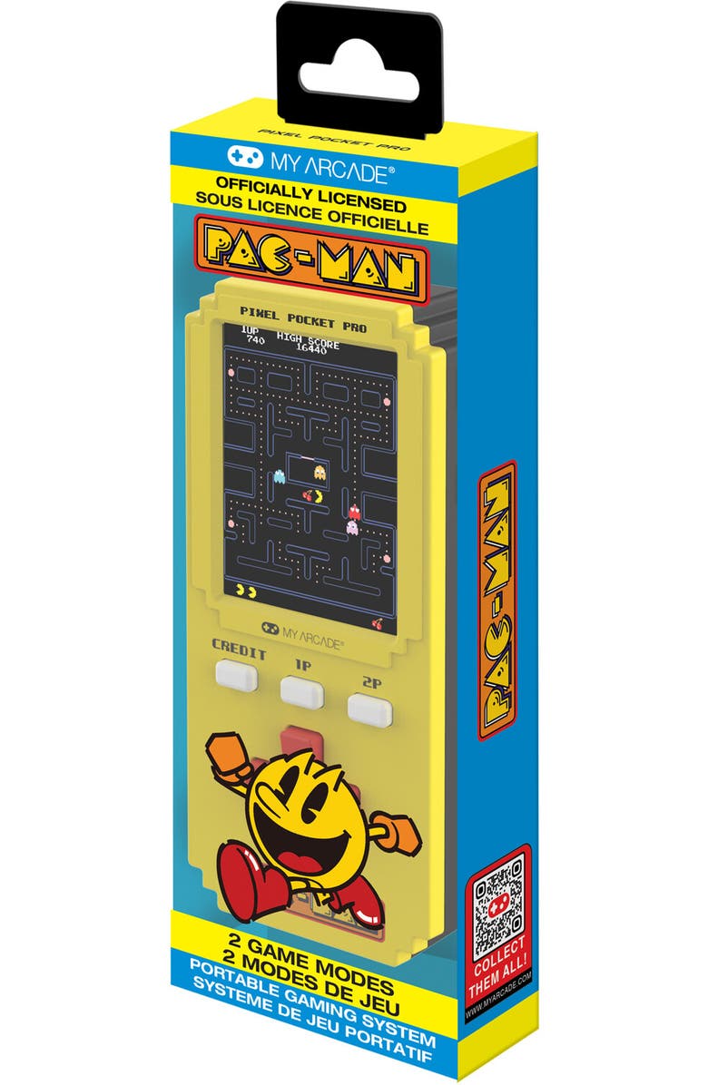 My Arcade Myarcade Dgunl7130 Pacman Pixel Pocket Pro Handhel, Main, color, Multicolor
