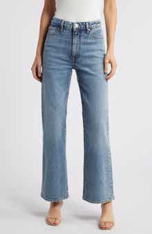 FRAME The Pixie Arrow High Waist Relaxed Bootcut Jeans