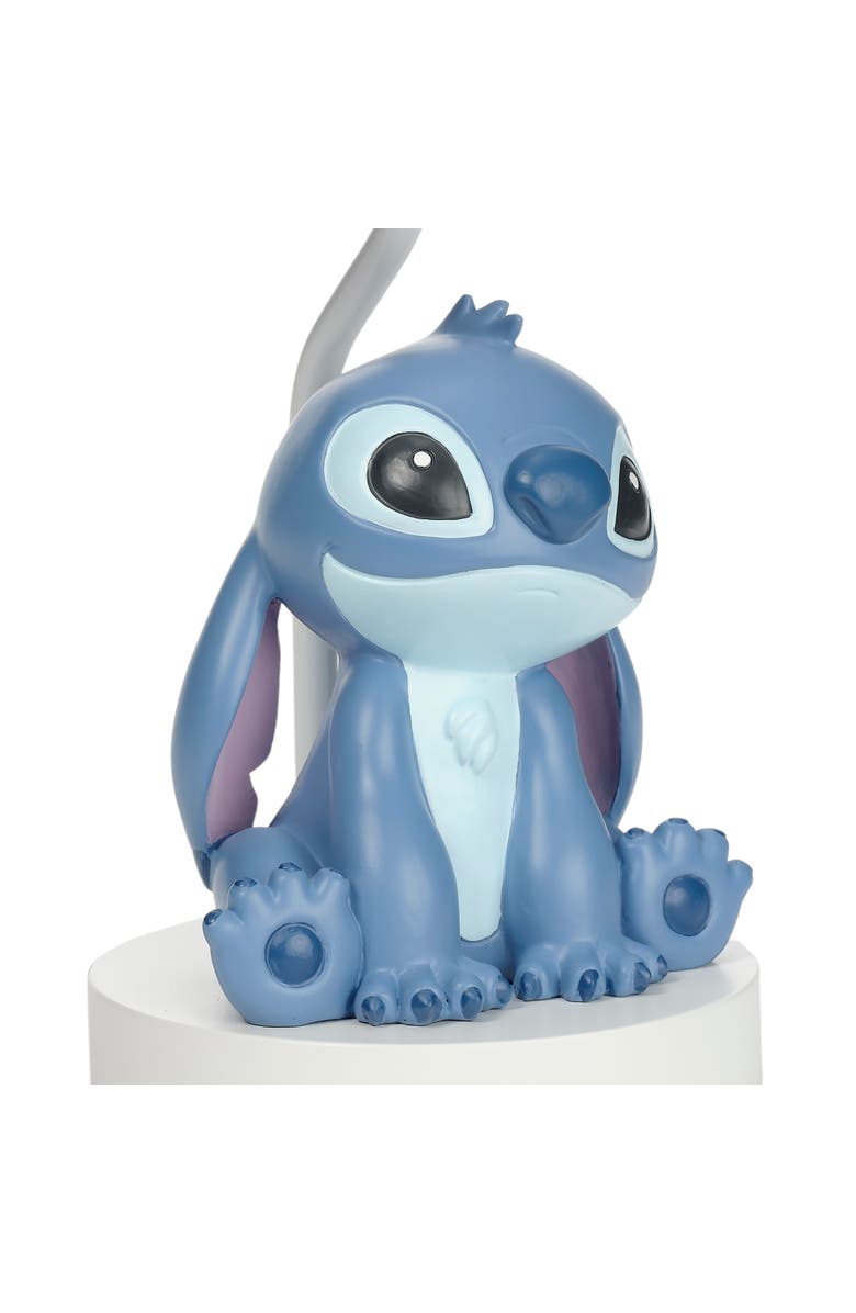 Bedtime Originals Disney Stitch Hand-Painted 3D Sculpted Nursery Lamp and Shade, Alternate, color, Blue
