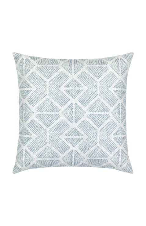 Bakuba Indoor & Outdoor Woven Accent Pillow