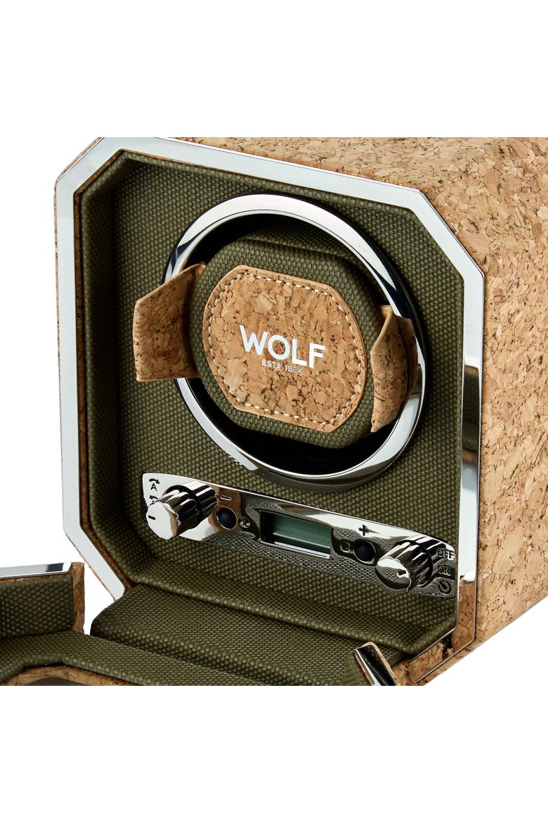 Cortica Single Watch Winder II, Alternate, color, Cork