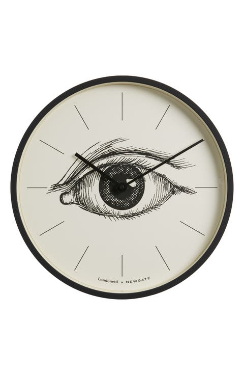 Number Three x Londonetti Eye Wall Clock