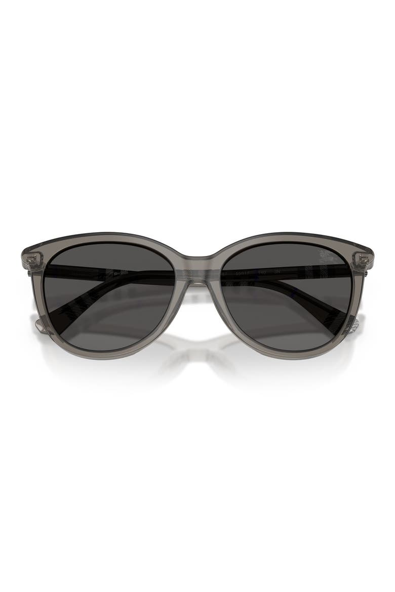 55mm Phantos Sunglasses, Alternate, color, GREY