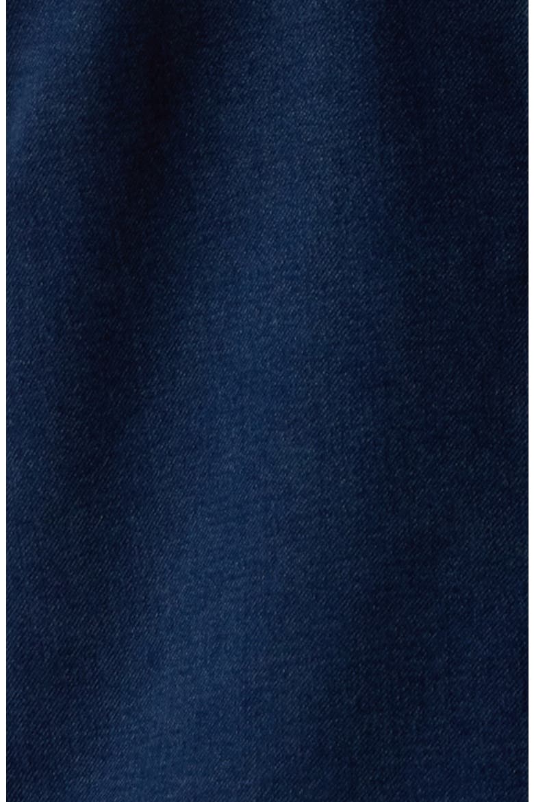 Comfort Terry Denim Chore Coat, Alternate, color, DARK WASH
