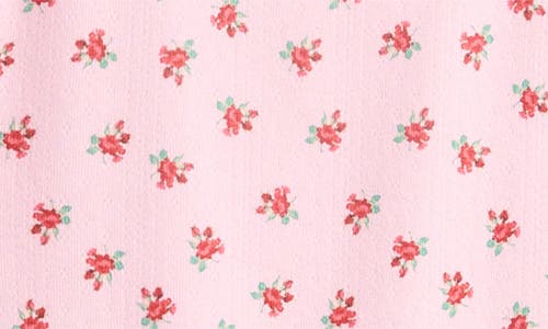 Pj Salvage Crazy For The Holidays Brushed Pointelle Sleep Tank In Pink