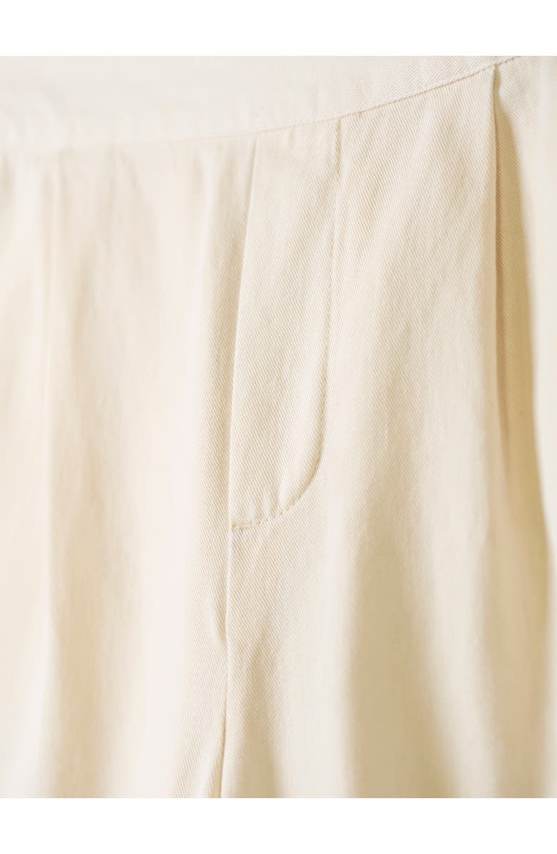 Celtic & Co. Twill Tapered Pull On Pants, Alternate, color, Oatmeal