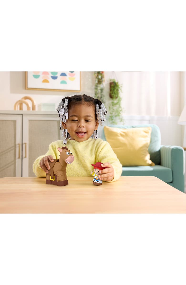 FISHER PRICE Little People Disney Pixar Toy Story Bobbin’ Bullseye & Jessie, Toddler Figure Set, Alternate, color, Asstorted