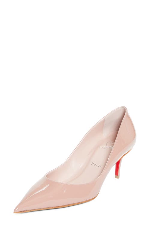 Christian Louboutin Miss Z Pointed Toe Pump In Vintage Rose