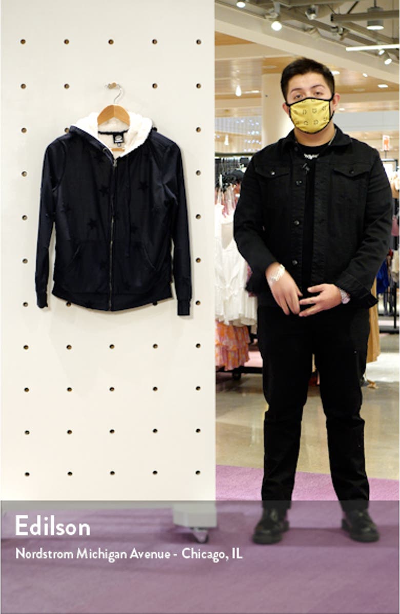 Flocked Zip Hoodie, sales video thumbnail