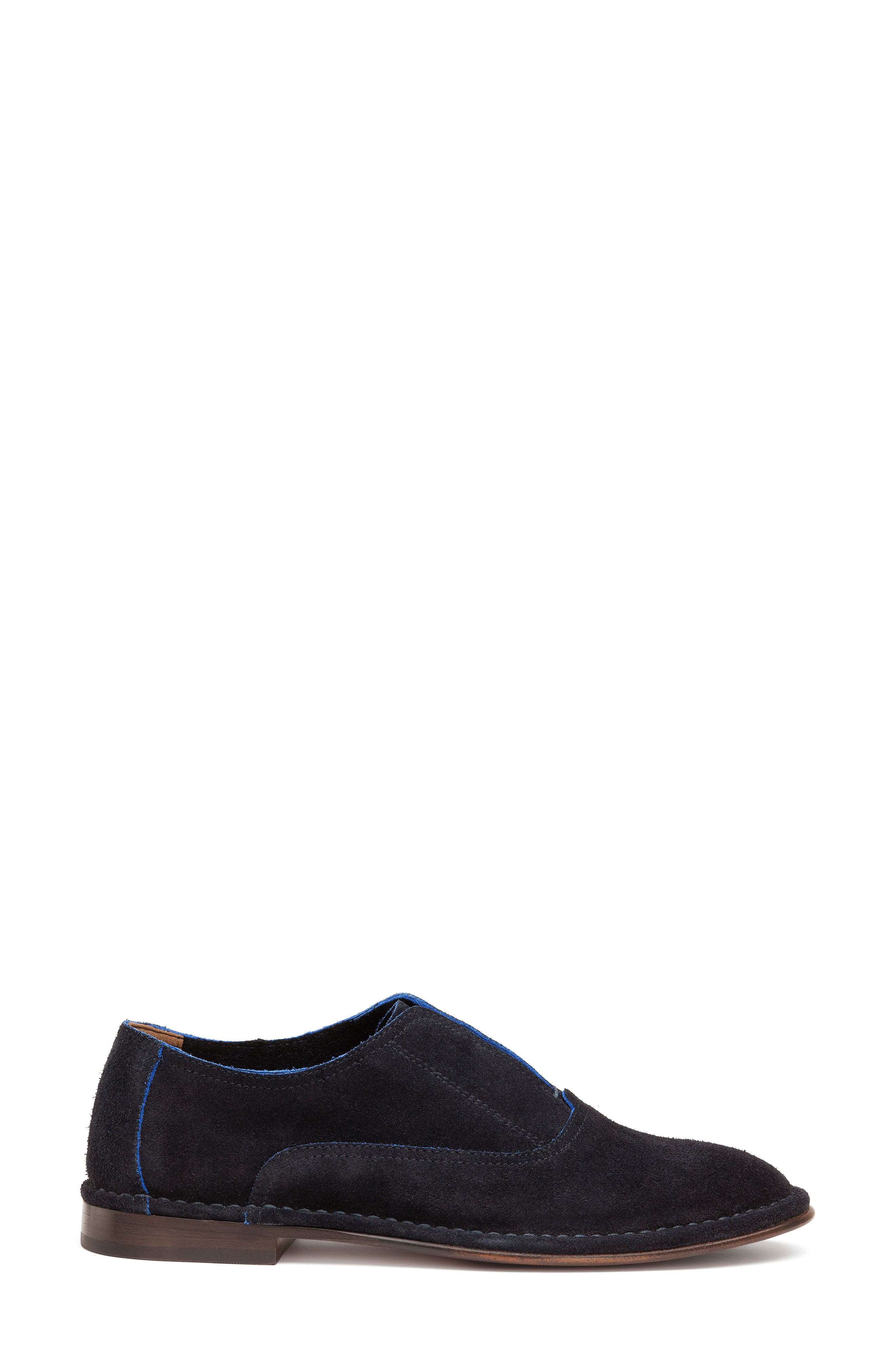 Avery Loafer, Alternate, color, NAVY SUEDE