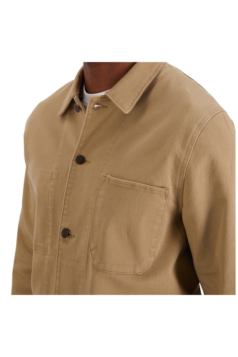 Heavy Twill Shirt Jacket, Alternate, color, KHAKI