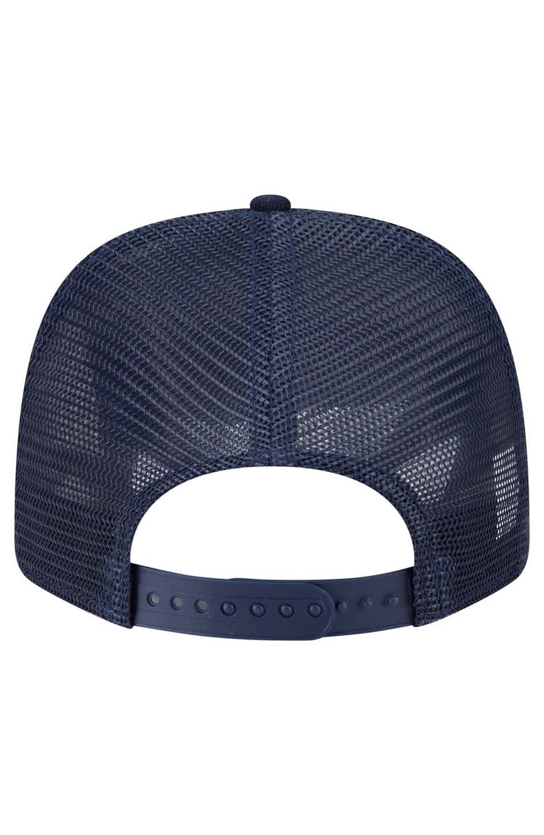 New Era Men's New Era Navy Chicago Bears Main Trucker 9SEVENTY Stretch-Snap Hat, Alternate, color, Navy