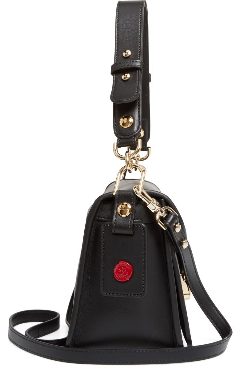 Longchamp Mademoiselle Calfskin Leather Crossbody Bag, Alternate, color,