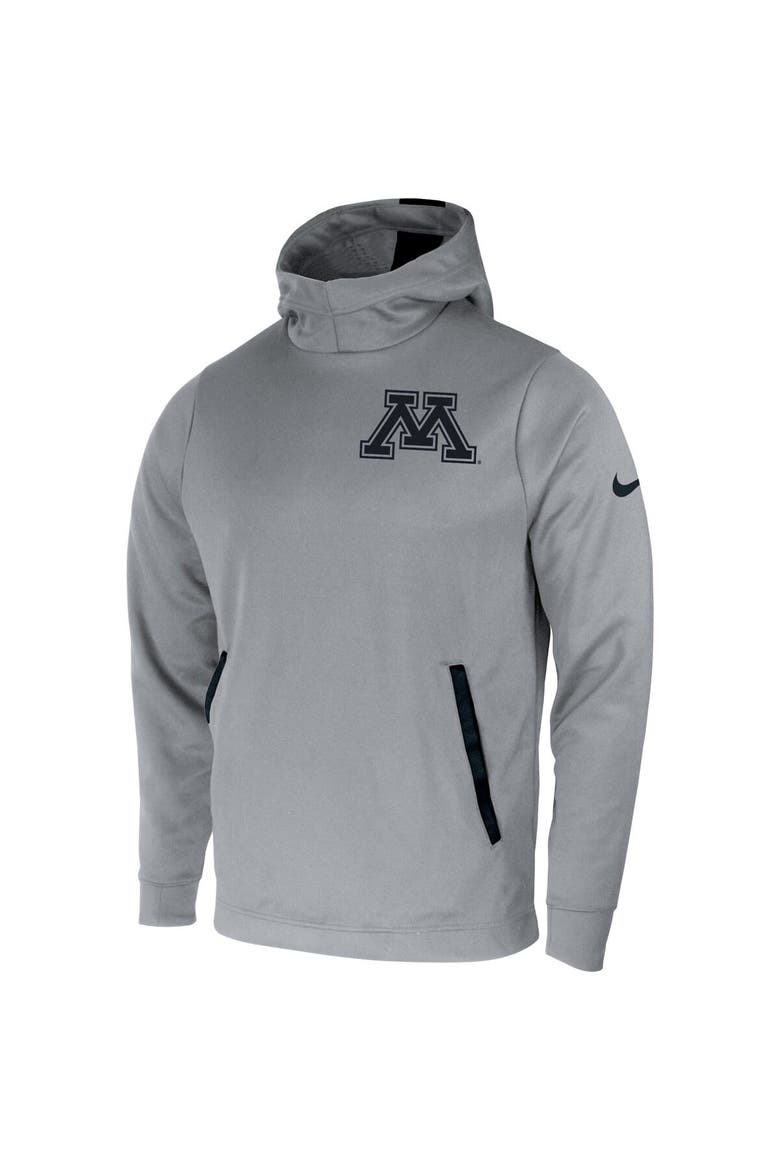 Men's Nike Gray Minnesota Golden Gophers 2-Hit Performance Pullover Hoodie, Alternate, color, Gray