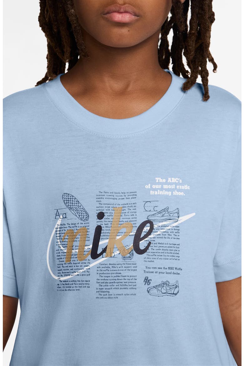 Kids' Sportswear Logo Graphic T-Shirt, Alternate, color, HYDROGEN BLUE