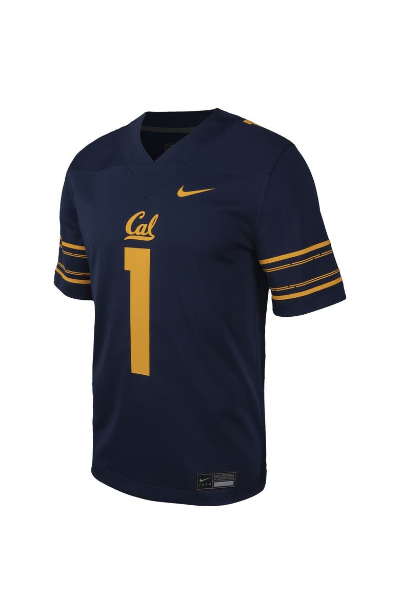 Nike Men's Nike #1 Navy Cal Bears Untouchable Football Replica Jersey, Alternate, color, Navy