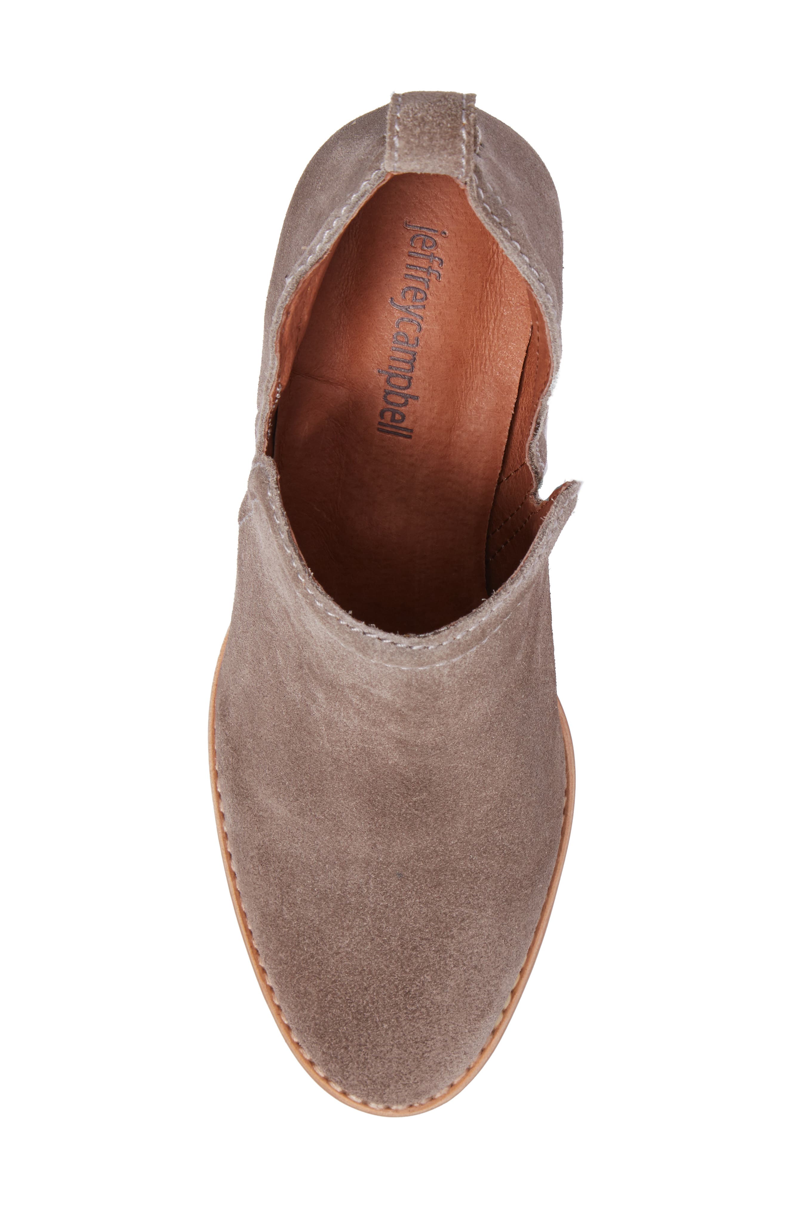 Rosalee Bootie, Alternate, color, BROWN LEATHER