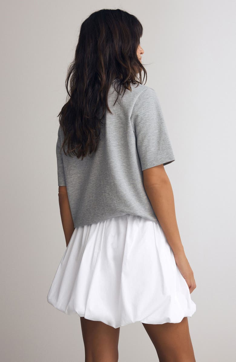 NEXT Puffball Miniskirt, Alternate, color, White