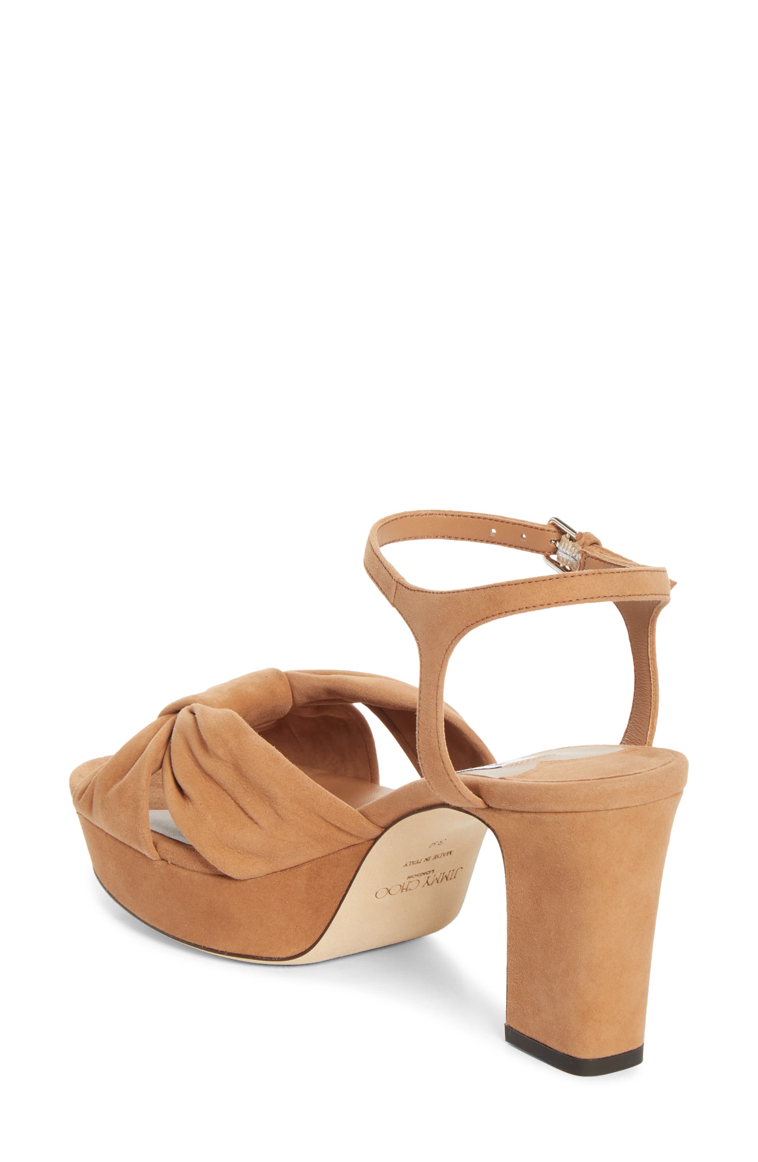 Heloise Platform Sandal, Alternate, color, TOFFEE
