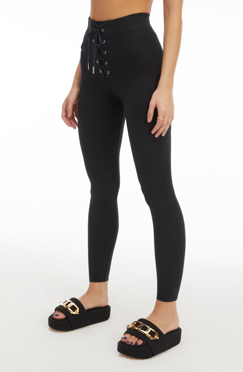 Good American Essential Bombshell Leggings, Alternate, color,