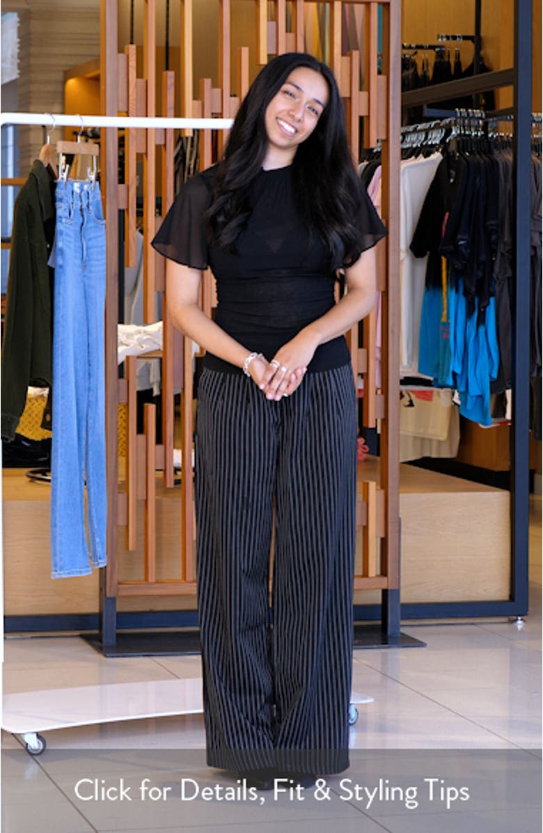 Arisa Mixed Media Top, sales video thumbnail