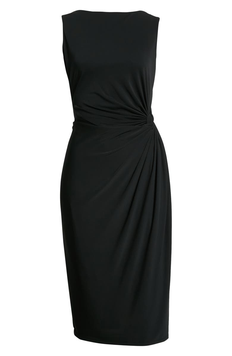 Donna Karan New York Side Twist Jersey Midi Dress, Alternate, color,