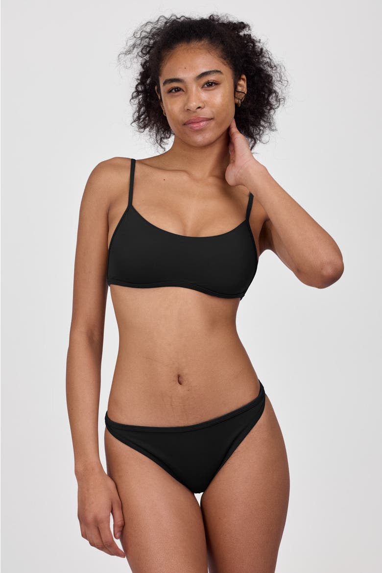 Melissa Bikini Bottom, Main, color, Black
