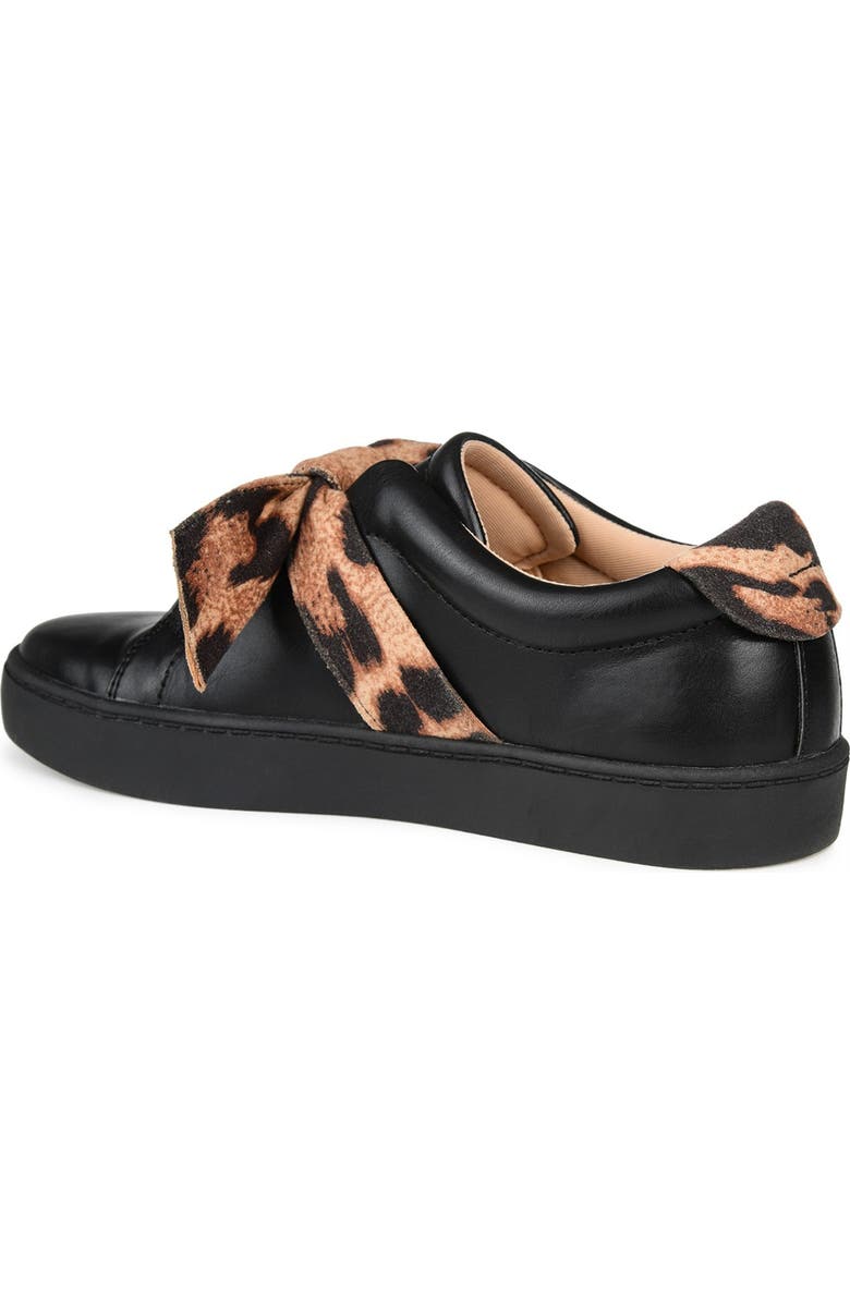 Journee Collection Abrina Sneaker, Alternate, color, Black